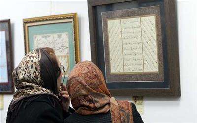 گزارش تصویری؛ نمایشگاه آثار خوشنویسی کاتبان قرآن کریم در تبریز