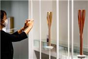 مشعل بازی‌های المپیک و پارالمپیک توکیو به نمایش گذاشته می‌شود