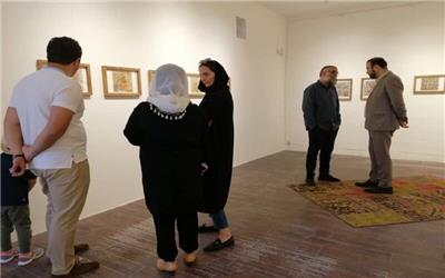 نمایشگاه آثار دو هنرمند در شیراز برپا شد